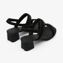 Camper Black Sandals Womens - Katie Online Ireland | NHLOK4790